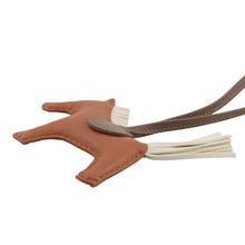 将图像加载到图库查看器中,HERMES Rodeo Gold/Craie/Etoupe Lambskin Size PM