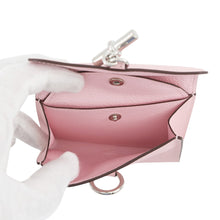 将图像加载到图库查看器中,HERMES Glennan Compact Rose Sakura Swift Leather