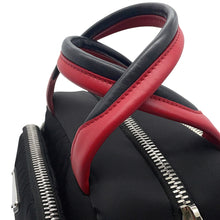 Load image into Gallery viewer, PRADA Multi-pocket 2-way Shoulder Bag Black/Red1BB061 Nylon Leather