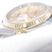 Load image into Gallery viewer, ROLEX Datejust W36mm Stainless Steel K18YG Champagne Dial116233G