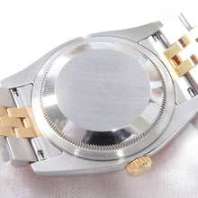 将图像加载到图库查看器中,ROLEX Datejust W36mm Stainless Steel K18YG Champagne Dial116233G