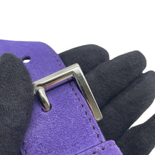 Load image into Gallery viewer, PRADA Shoulder Bag Purple2VH188 suede