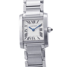 Load image into Gallery viewer, CARTIER Tank francaise SM H25mm×W20mm Stainless Steel Silver DialW51008Q3