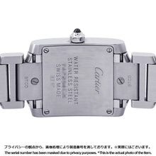 Load image into Gallery viewer, CARTIER Tank francaise SM H25mm×W20mm Stainless Steel Silver DialW51008Q3