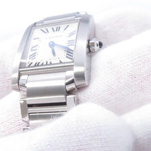 Load image into Gallery viewer, CARTIER Tank francaise SM H25mm×W20mm Stainless Steel Silver DialW51008Q3