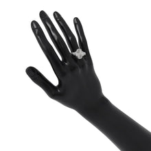 Load image into Gallery viewer, Van Cleef & Arpels Vintage Alhambra Reversible Ring Size 52/#12VCARPGV300 18K White Gold