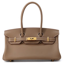 Load image into Gallery viewer, HERMES ShoulderBirkin Etoupe Evercolor Size 29
