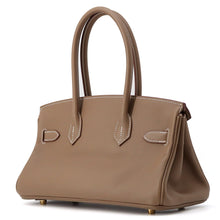将图像加载到图库查看器中,HERMES ShoulderBirkin Etoupe Evercolor Size 29