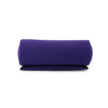 Load image into Gallery viewer, HERMES Herbag zip Purple/BlackH086430CK Toile H Vache Hunter Leather Size Mini