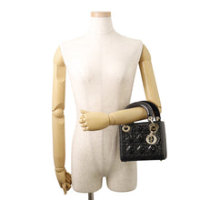 Load image into Gallery viewer, Dior Lady Dior Canage BlackM0505OWCB_M900 Patent Calf Leather Size Mini