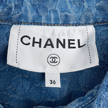 Load image into Gallery viewer, CHANEL Camellia Vest Size 36 Light BlueP74492 Cotton
