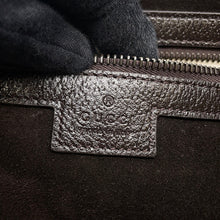Load image into Gallery viewer, GUCCI Ophidia Tote Bag Dark Brown?834465 AAE1D 2041 Suede leather Size Medium