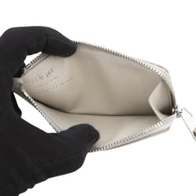Load image into Gallery viewer, LOEWE LOEWE × Albers LOEWE Albers Coin Purse Card Case Pale Gray/Light CitrineC643Z40XAE Calf Leather