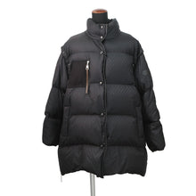 Load image into Gallery viewer, LOUIS VUITTON Monogram Down Jacket 2WAY Size 40 Noir Nylon100%