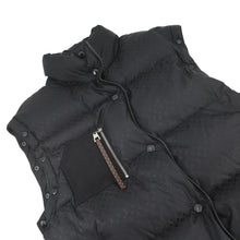 Load image into Gallery viewer, LOUIS VUITTON Monogram Down Jacket 2WAY Size 40 Noir Nylon100%