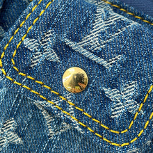 将图像加载到图库查看器中,LOUIS VUITTON Pochette Accessoires Cargo Blue DenimM27602 Monogram Denim