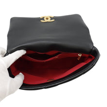 Load image into Gallery viewer, CHANEL CHANEL19 ChainShoulder Bag BlackAS1160 Shiny Lambskin