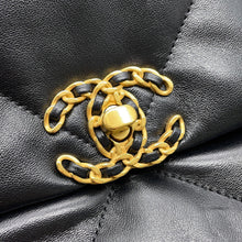 Load image into Gallery viewer, CHANEL CHANEL19 ChainShoulder Bag BlackAS1160 Shiny Lambskin