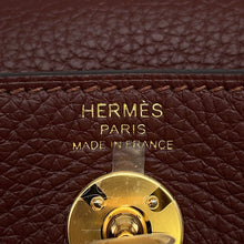 将图像加载到图库查看器中,HERMES Lindy Terre Taurillon Clemence Size Mini