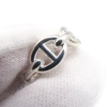 将图像加载到图库查看器中,HERMES Chaine d'Ancre Anchene Ring Size PM/49/#9 SV925
