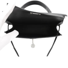 Load image into Gallery viewer, HERMES Mini Kelly 2 Black Epsom