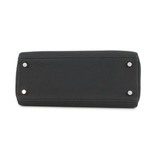 将图像加载到图库查看器中,HERMES Kelly Retourne Black Togo Leather Size 25