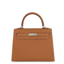 将图像加载到图库查看器中,HERMES Kelly Sellier Gold Epsom Size 25