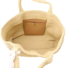 将图像加载到图库查看器中,SAINT LAURENT PARIS Tote bag Beige776763 Raffia Leather
