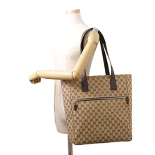 Load image into Gallery viewer, GUCCI GG CanvasTote Bag Beige/Brown834796 GG Canvas Leather