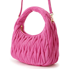 将图像加载到图库查看器中,MIUMIU Wonder Hobo Bag Pink5BC125 suede