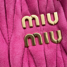 将图像加载到图库查看器中,MIUMIU Wonder Hobo Bag Pink5BC125 suede