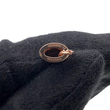 将图像加载到图库查看器中,HERMES Pop Ash Necklace Size Mini Black Gold Plated Lacquer