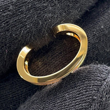 Load image into Gallery viewer, HERMES Pop Ash Ear Cuff White Gold Plated Lacquer