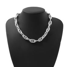 Load image into Gallery viewer, HERMES Chaine d'Ancre Necklace 29 frames Size GM SV925
