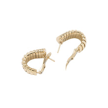 Load image into Gallery viewer, BVLGARI Tubogas Earrings 18K Yellow Gold