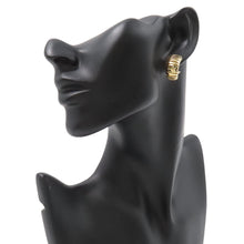 Load image into Gallery viewer, BVLGARI Tubogas Earrings 18K Yellow Gold
