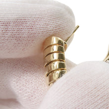 Load image into Gallery viewer, BVLGARI Tubogas Earrings 18K Yellow Gold