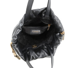 Load image into Gallery viewer, CHANEL CHANEL22 Backpack BlackAS3859 Shiny Calf Leather Size Small