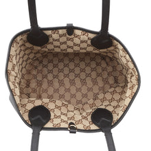 Load image into Gallery viewer, GUCCI Tortissima Reversible Tote Beige/Black839124 AAFEQ 1069 GG Canvas Leather Size Small