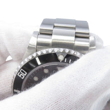 将图像加载到图库查看器中,ROLEX Submariner Date W40mm Stainless Steel Black Dial16610