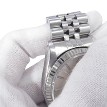 将图像加载到图库查看器中,ROLEX Datejust W36mm Stainless Steel 18KWG Silver Dial16234
