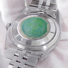 将图像加载到图库查看器中,ROLEX Datejust W36mm Stainless Steel 18KWG Silver Dial16234