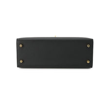 将图像加载到图库查看器中,HERMES Kelly Sellier Black Epsom Size 25