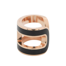 Load image into Gallery viewer, HERMES Pop Ash Ear Cuff Black Metal