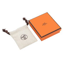 Load image into Gallery viewer, HERMES Pop Ash Earrings Size Mini White Metal