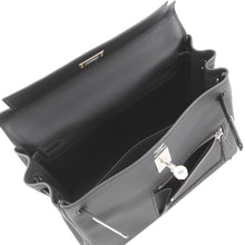 Load image into Gallery viewer, HERMES Kelly Colormatic Black Swift Leather Size 25