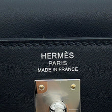 Load image into Gallery viewer, HERMES Kelly Colormatic Black Swift Leather Size 25
