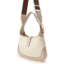 Load image into Gallery viewer, GUCCI Jackie1961 GG Supreme Shoulder Bag Beige678843 PVC Leather