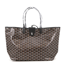 将图像加载到图库查看器中,GOYARD Saint Louis with clip Black PVC Leather Size PM