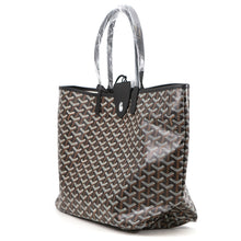 将图像加载到图库查看器中,GOYARD Saint Louis with clip Black PVC Leather Size PM
